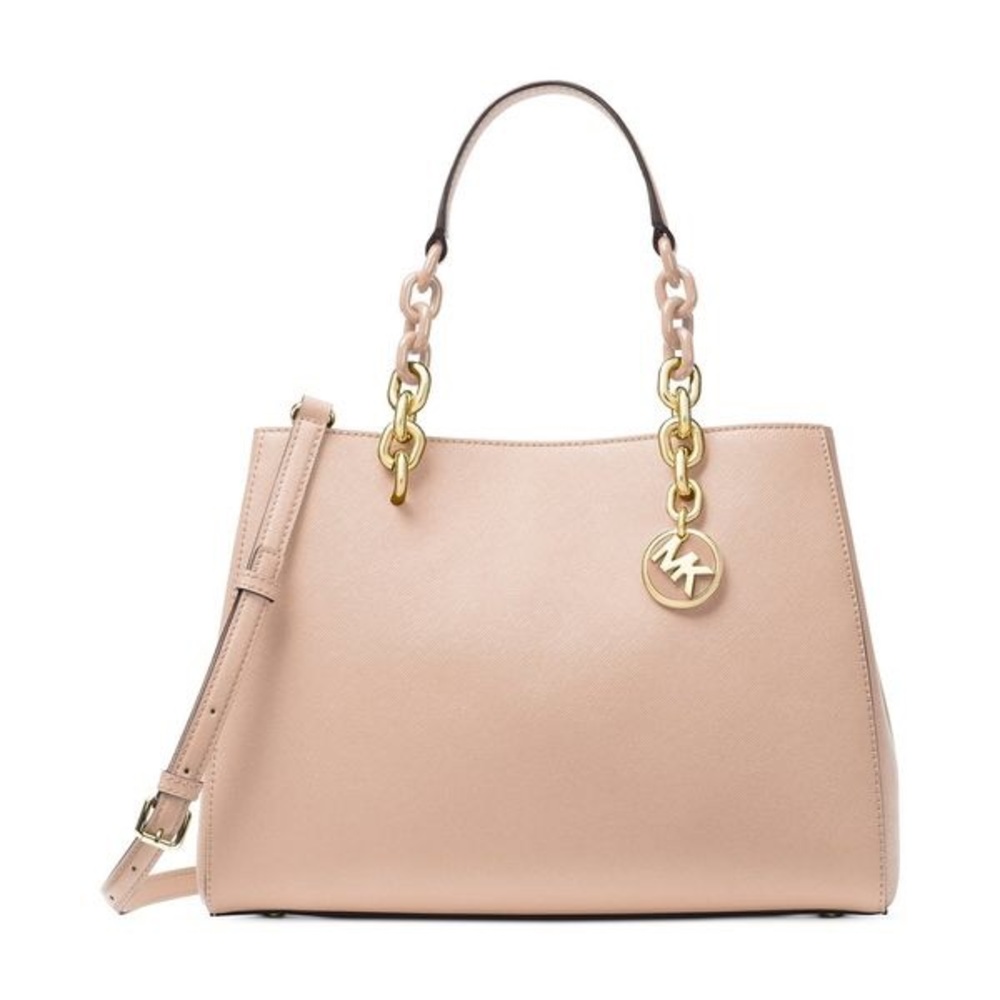 Michael Kors Medium Cynthia Satchel in Blush